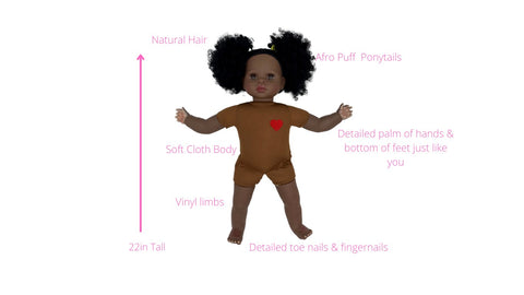 Zuri and Nia Bundle Dolls Kool Image Dolls®